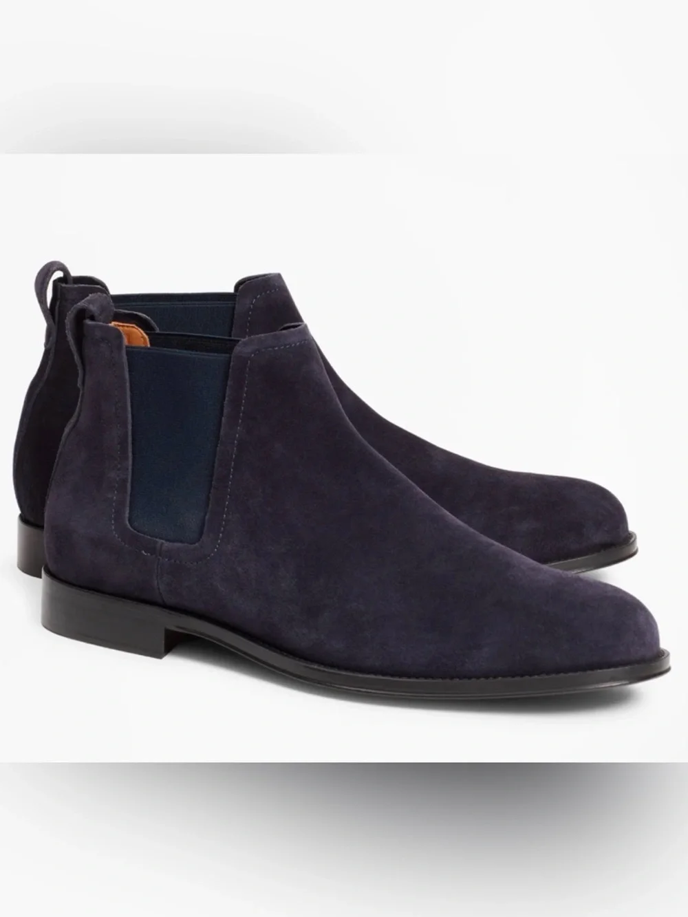 Brooks brothers CHELSEA BOOTS! Made in Italy 🇮🇹 Mens Size 8.5 beautiful! 🤩